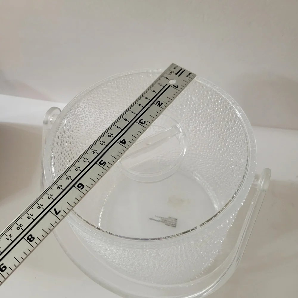 Vintage Acrylic Bubble Ice Bucket